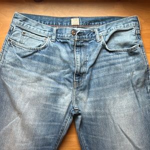 Slight distressed JCrew Jean 36x32